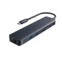 Targus HD4003GL nešiojamojo kompiuterio dokas / prievadų atkartotojas USB Type-C mėlynas