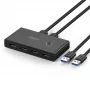 “Ugreen 30768” sąsajos šakotuvas USB 3.2 Gen 1 (3.1 Gen 1) Type-A 5000 Mbit/s juodas
