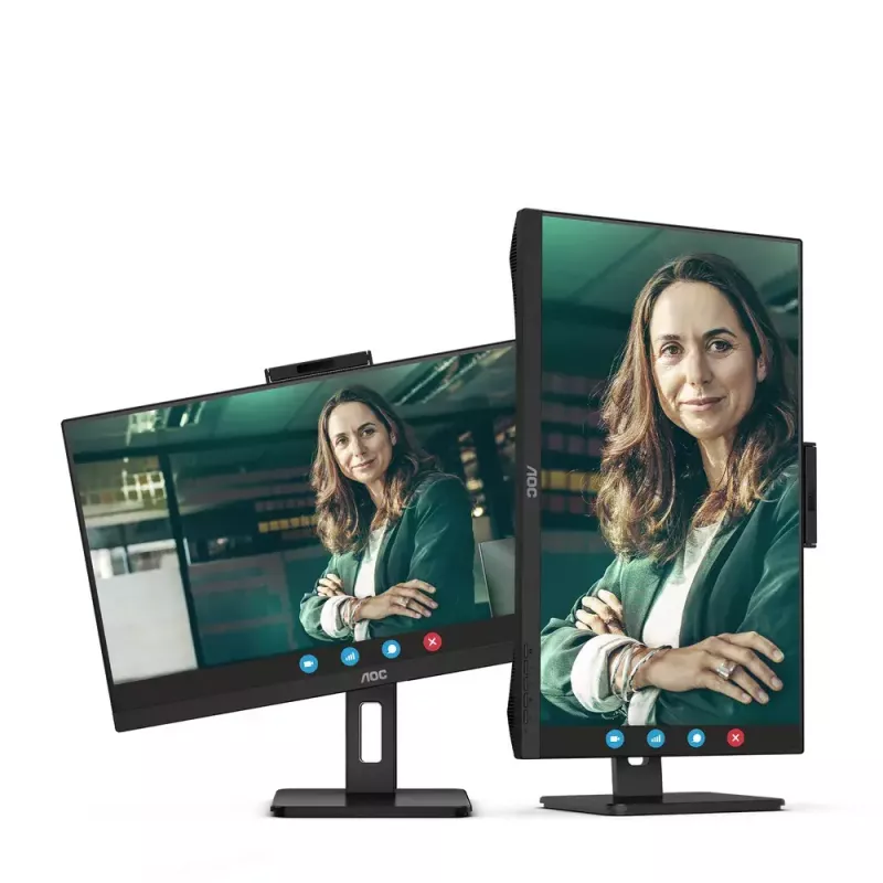AOC Q27P3CW kompiuterio monitorius 68,6 cm (27 colių) 2560 x 1440 pikselių Quad HD LED juodas