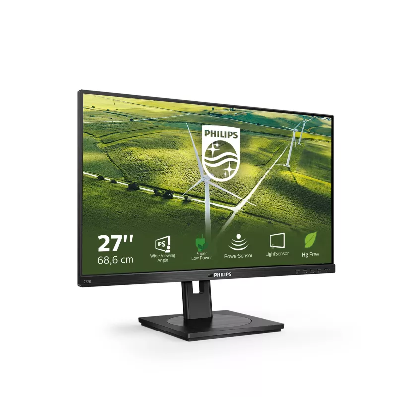 Philips B Line 272B1G/00 kompiuterio monitorius 68,6 cm (27 colių) 1920 x 1080 pikselių Full HD LED juodas