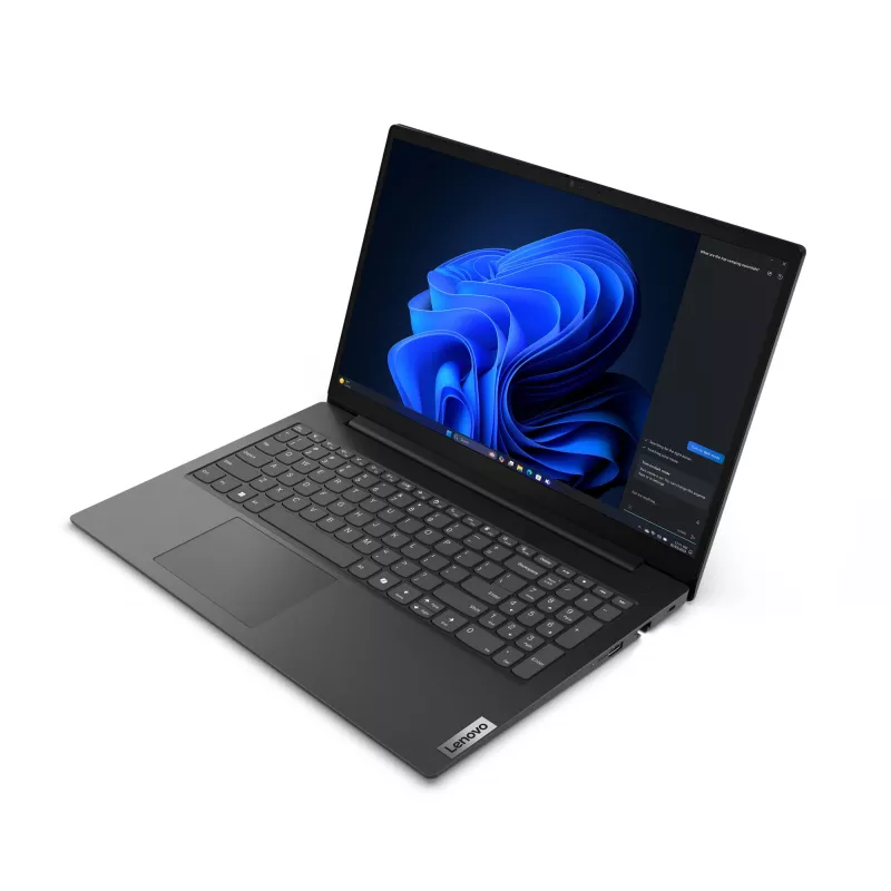 Lenovo V15 G5 IRL Intel® Core™ i5 i5-13420H Nešiojamas kompiuteris 39,6 cm (15,6 col.) Full HD 16 GB DDR5-SDRAM 512 GB SSD Wi-Fi 6 (802.11ax) Windows 11 Pro Vokiška Juodas