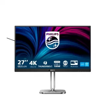 Philips 6000 serijos 27B2U6903/00 kompiuterio monitorius 68,6 cm (27 colių) 3840 x 2160 pikselių 4K Ultra HD LED Antracito