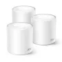 TP-Link AX1500 „Whole Home“ tinklo Wi-Fi 6 sistema, 3 vnt. pakuotė, balta, vidinė, tinklo sistema, maitinimas, dviejų juostų (2,4 GHz / 5 GHz), Wi-Fi 6 (802.11ax)