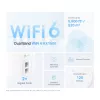 TP-Link AX1500 „Whole Home“ tinklo Wi-Fi 6 sistema, 3 vnt. pakuotė, balta, vidinė, tinklo sistema, maitinimas, dviejų juostų (2,4 GHz / 5 GHz), Wi-Fi 6 (802.11ax)