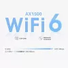 TP-Link AX1500 „Whole Home“ tinklo Wi-Fi 6 sistema, 3 vnt. pakuotė, balta, vidinė, tinklo sistema, maitinimas, dviejų juostų (2,4 GHz / 5 GHz), Wi-Fi 6 (802.11ax)