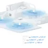 TP-Link AX1500 „Whole Home“ tinklo Wi-Fi 6 sistema, 3 vnt. pakuotė, balta, vidinė, tinklo sistema, maitinimas, dviejų juostų (2,4 GHz / 5 GHz), Wi-Fi 6 (802.11ax)