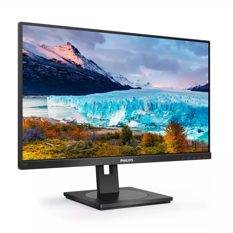 Philips S Line 222S1AE/00 kompiuterio monitorius 54,6 cm (21,5 colio) 1920 x 1080 pikselių Full HD LCD juodas