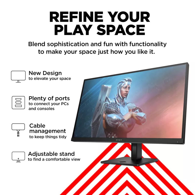 OMEN by HP 27 colių FHD 165Hz žaidimų monitorius - OMEN 27