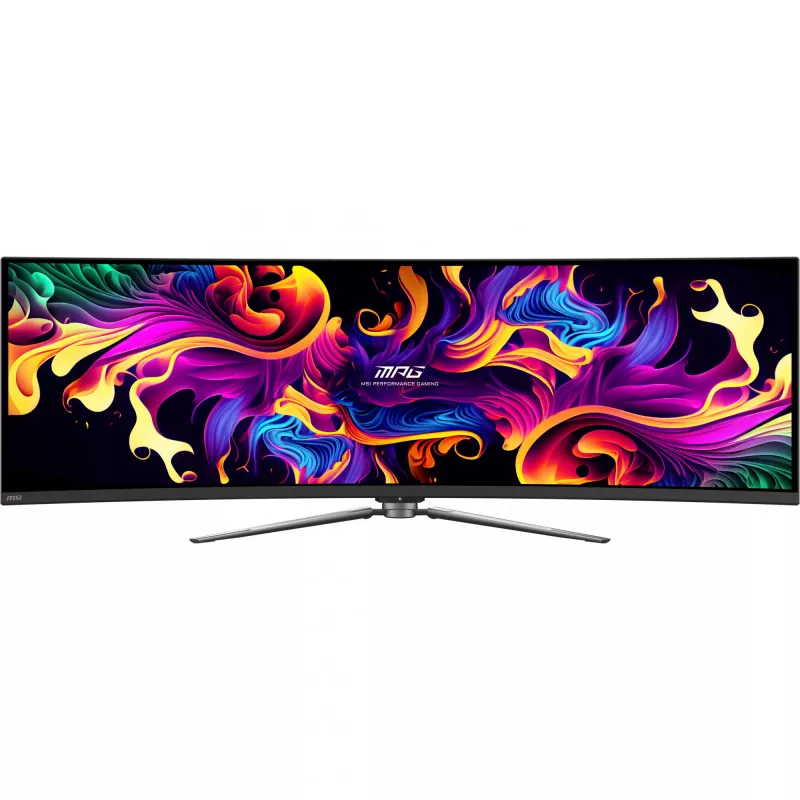 MSI MPG 491CQPXDE QD-OLED kompiuterio monitorius 124,5 cm (49 col.) 5120 x 1440 pikseliai Dual QHD Juodas