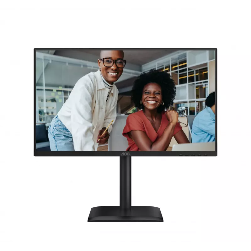 AOC E4 24E4CV kompiuterio monitorius 60,5 cm (23,8 colio) 1920 x 1080 pikselių Full HD LED juodas