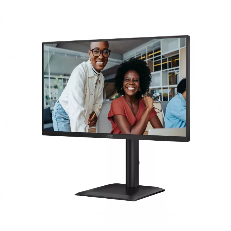 AOC E4 24E4CV kompiuterio monitorius 60,5 cm (23,8 colio) 1920 x 1080 pikselių Full HD LED juodas