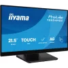 iiyama T2254MSC-B2AG kompiuterio monitorius 54.6 cm (21.5 colio) 1920 x 1080 pikselių Full HD LED liečiamuoju ekranu Juodas