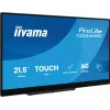 iiyama T2254MSC-B2AG kompiuterio monitorius 54.6 cm (21.5 colio) 1920 x 1080 pikselių Full HD LED liečiamuoju ekranu Juodas