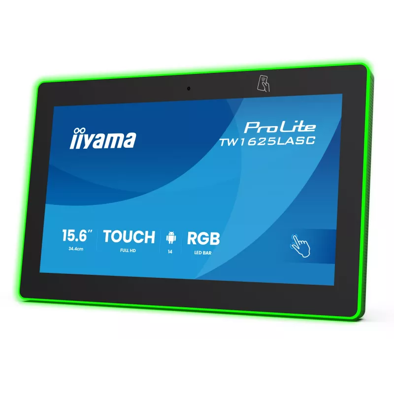 Monitorius iiyama TW1625LASC-B3PNR 15.6 col. liečiamasis LED 1920x1080