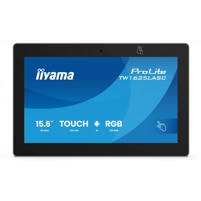 Monitorius iiyama TW1625LASC-B3PNR 15.6 col. liečiamasis LED 1920x1080