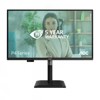 AOC Q27P4U kompiuterio monitorius 68,6 cm (27 colių) 2560 x 1440 pikselių Wide Quad HD juodas