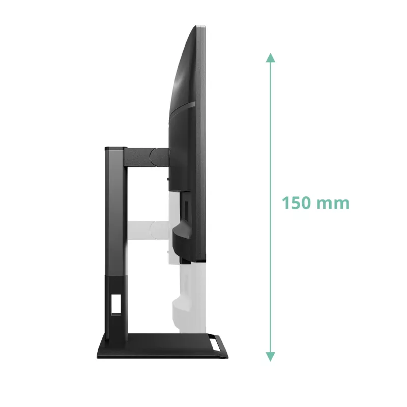 AOC Q27P4U kompiuterio monitorius 68,6 cm (27 colių) 2560 x 1440 pikselių Wide Quad HD juodas