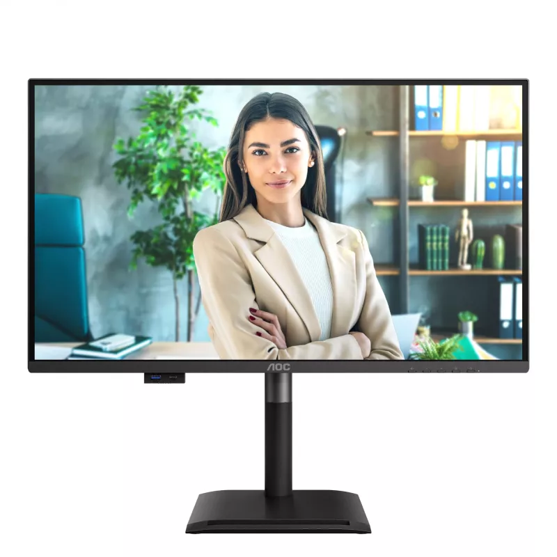 AOC Q27P4U kompiuterio monitorius 68,6 cm (27 colių) 2560 x 1440 pikselių Wide Quad HD juodas