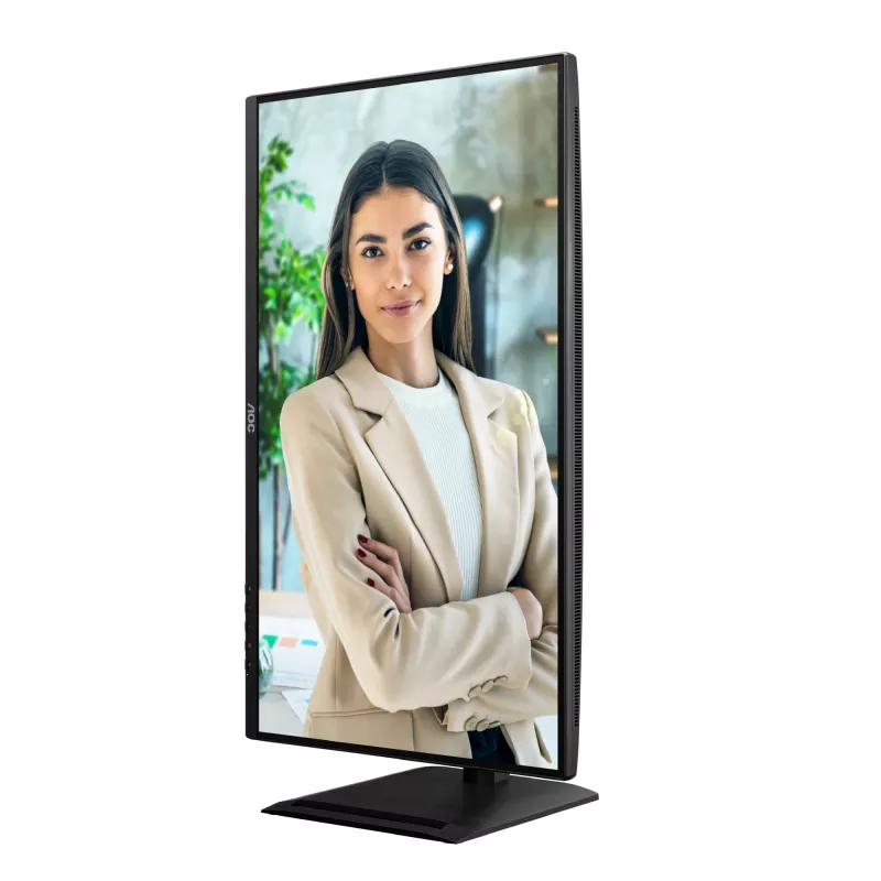 AOC Q27P4U kompiuterio monitorius 68,6 cm (27 colių) 2560 x 1440 pikselių Wide Quad HD juodas