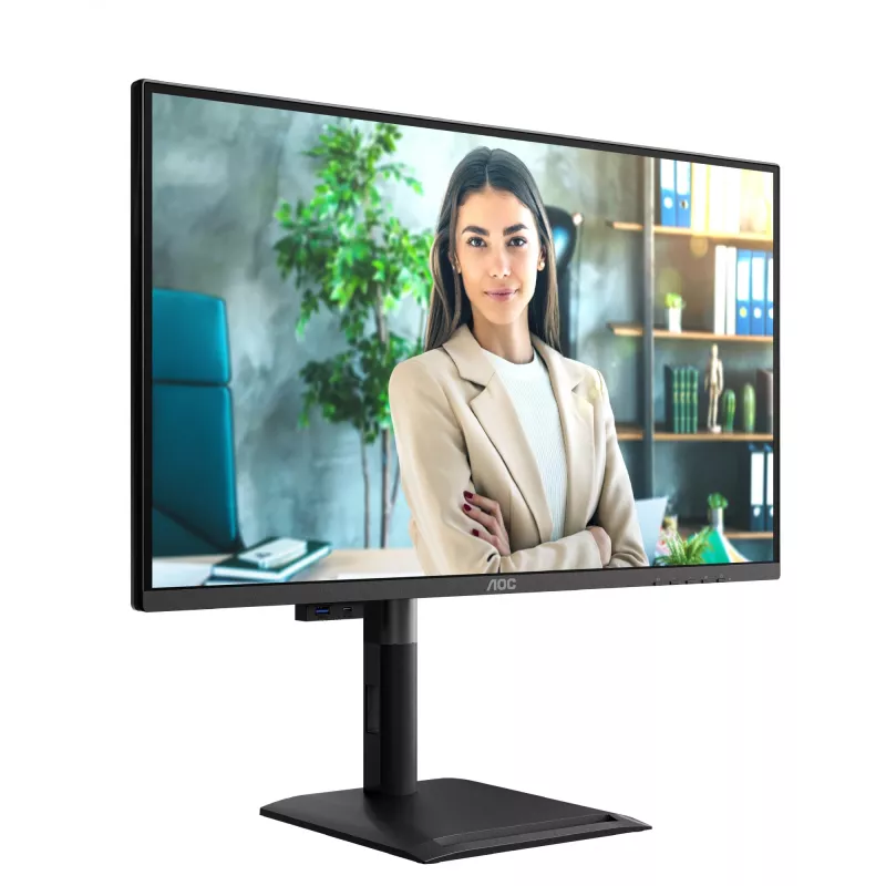 AOC Q27P4U kompiuterio monitorius 68,6 cm (27 colių) 2560 x 1440 pikselių Wide Quad HD juodas