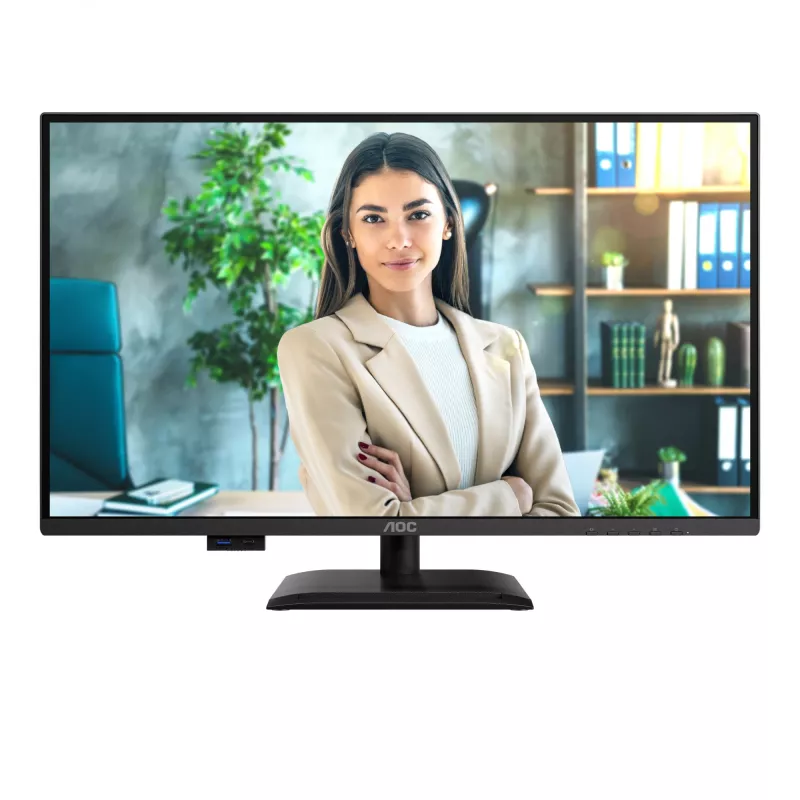 AOC Q27P4U kompiuterio monitorius 68,6 cm (27 colių) 2560 x 1440 pikselių Wide Quad HD juodas
