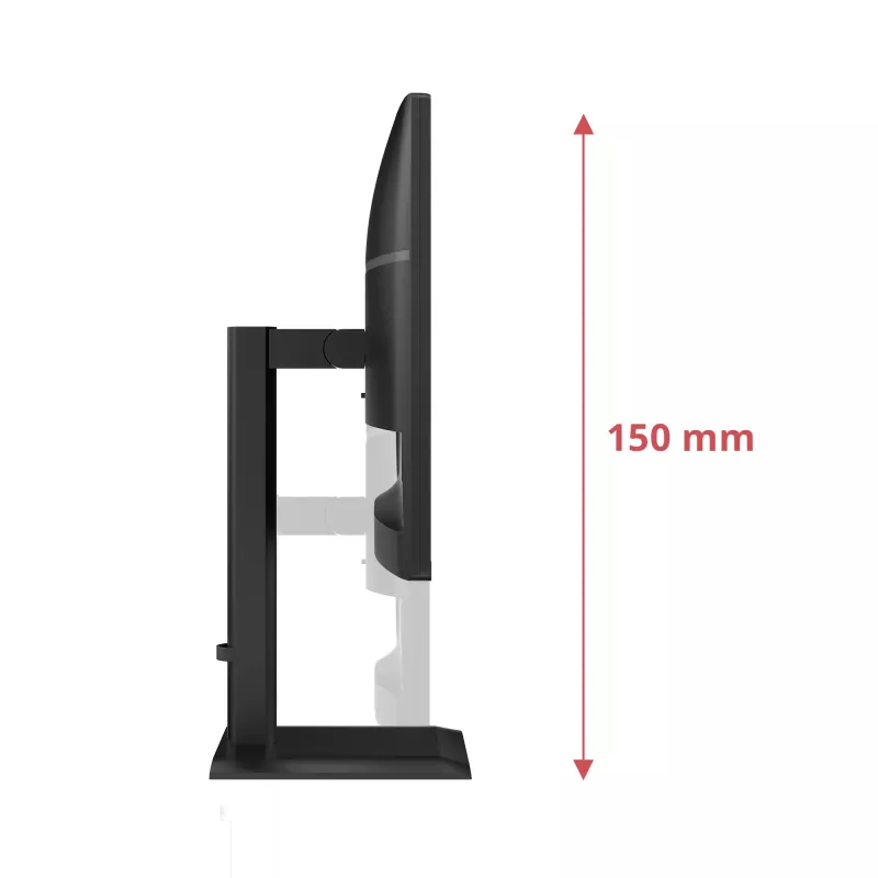 AOC E4 Q27E4CV kompiuterio monitorius 68,6 cm (27 col.) 2560 x 1440 pikselių Quad HD LED juodas