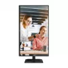 AOC E4 Q27E4CV kompiuterio monitorius 68,6 cm (27 col.) 2560 x 1440 pikselių Quad HD LED juodas