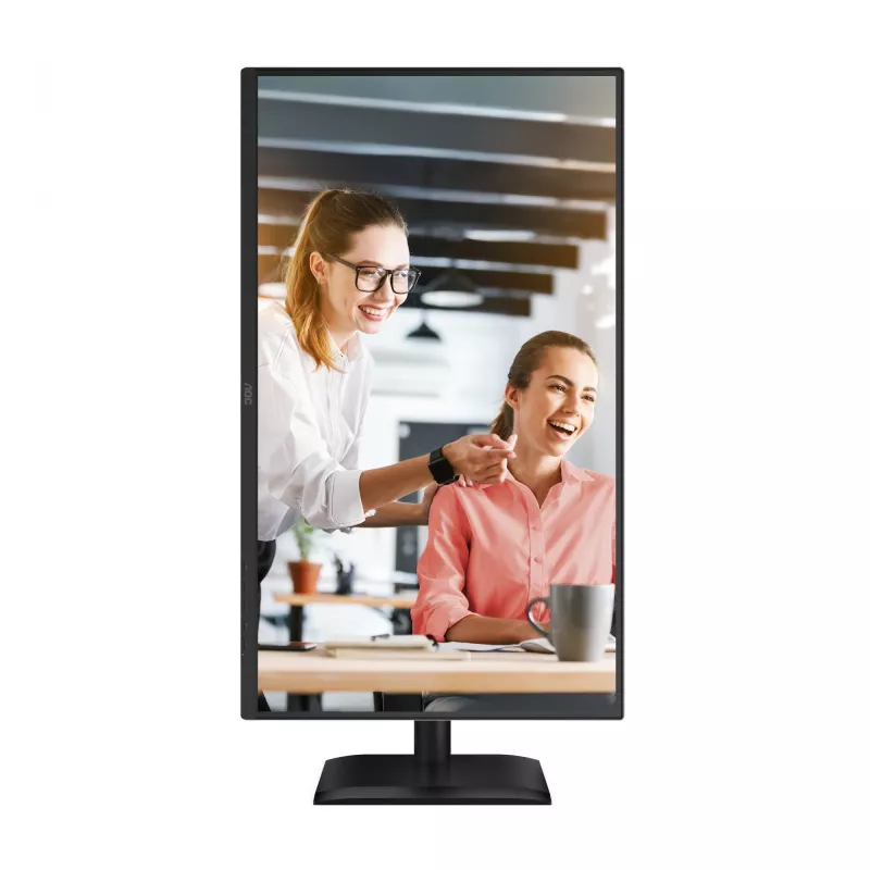 AOC E4 Q27E4CV kompiuterio monitorius 68,6 cm (27 col.) 2560 x 1440 pikselių Quad HD LED juodas