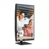 AOC E4 Q27E4CV kompiuterio monitorius 68,6 cm (27 col.) 2560 x 1440 pikselių Quad HD LED juodas