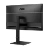 AOC E4 Q27E4CV kompiuterio monitorius 68,6 cm (27 col.) 2560 x 1440 pikselių Quad HD LED juodas