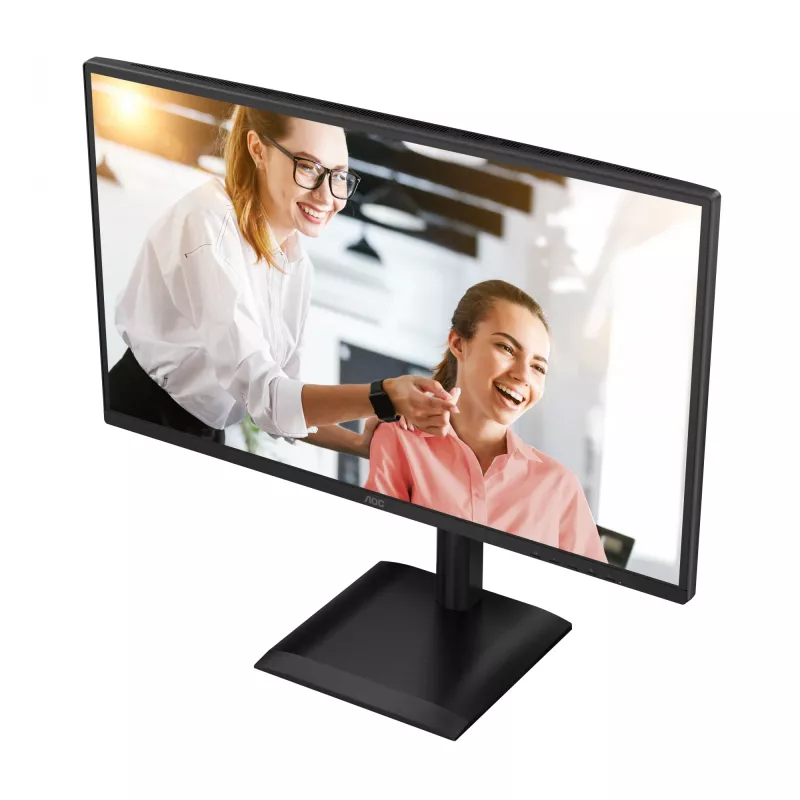 AOC E4 Q27E4CV kompiuterio monitorius 68,6 cm (27 col.) 2560 x 1440 pikselių Quad HD LED juodas