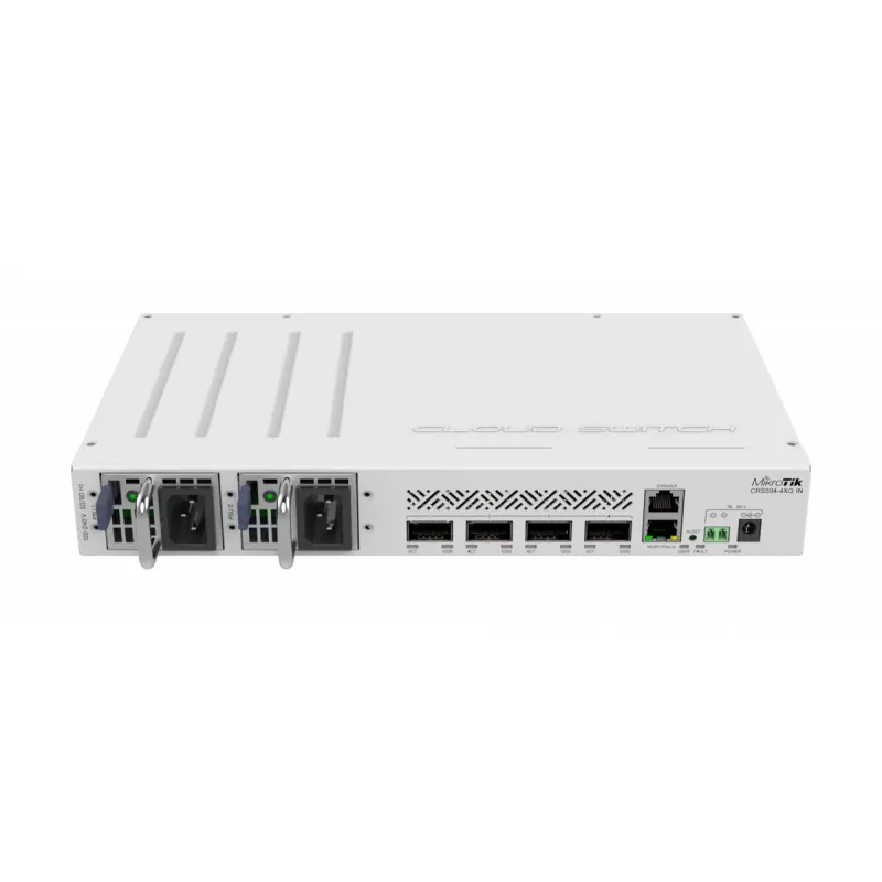 Valdomas L3 komutatorius MikroTik CRS504-4XQ-IN