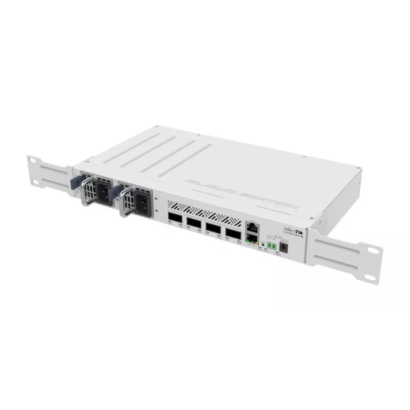 Valdomas L3 komutatorius MikroTik CRS504-4XQ-IN