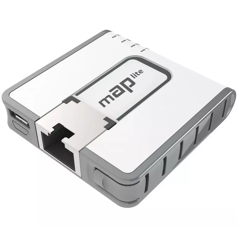 MIKROTIK Map Lite su 650MHz procesoriumi, 64MB RAM, 1x LAN, įmontuota dviguba