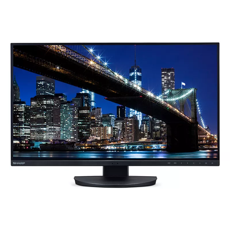 Sharp MultiSync EA272Q kompiuterio monitorius 68,6 cm (27 colių) 2560 x 1440 pikselių 4K Ultra HD LCD juodas