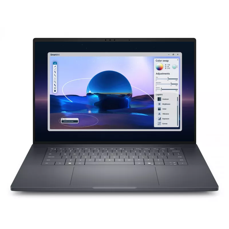 Mobilioji darbo stotis DELL Pro Max 16 Premium MA16250 16 colių Intel Core Ultra 9 64 GB 1 TB NVIDIA RTX PRO 2000 Windows 11 Pro