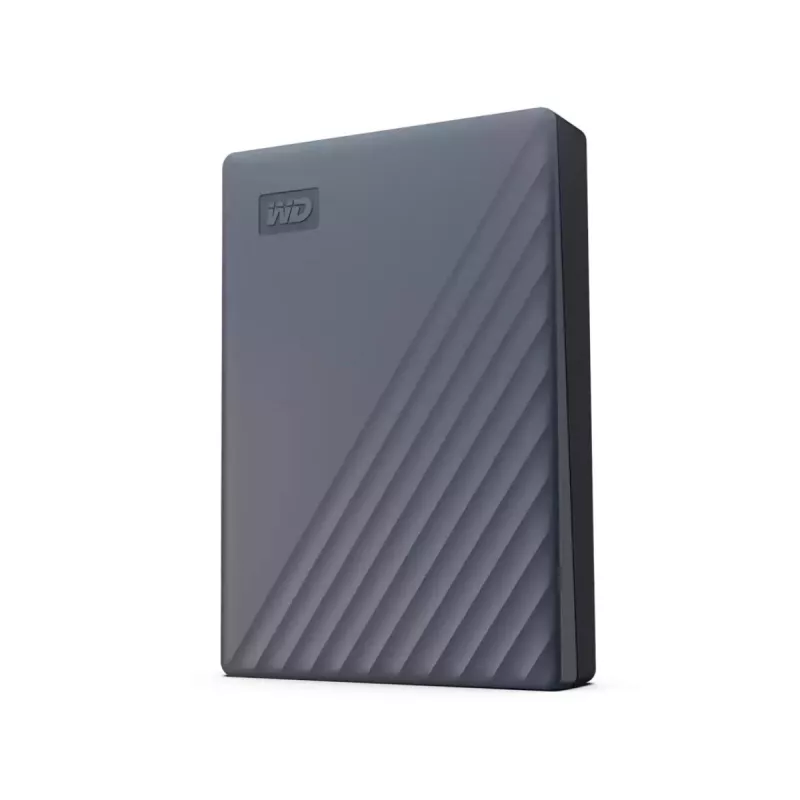 WESTERN DIGITAL Nešiojamasis kietasis diskas - My Passport - 4 TB - USB-C/A 3.2 Gen 1 - Pilkas