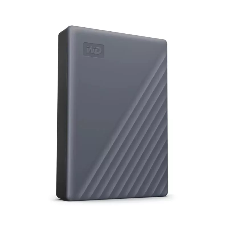 WESTERN DIGITAL Nešiojamasis kietasis diskas - My Passport - 4 TB - USB-C/A 3.2 Gen 1 - Pilkas