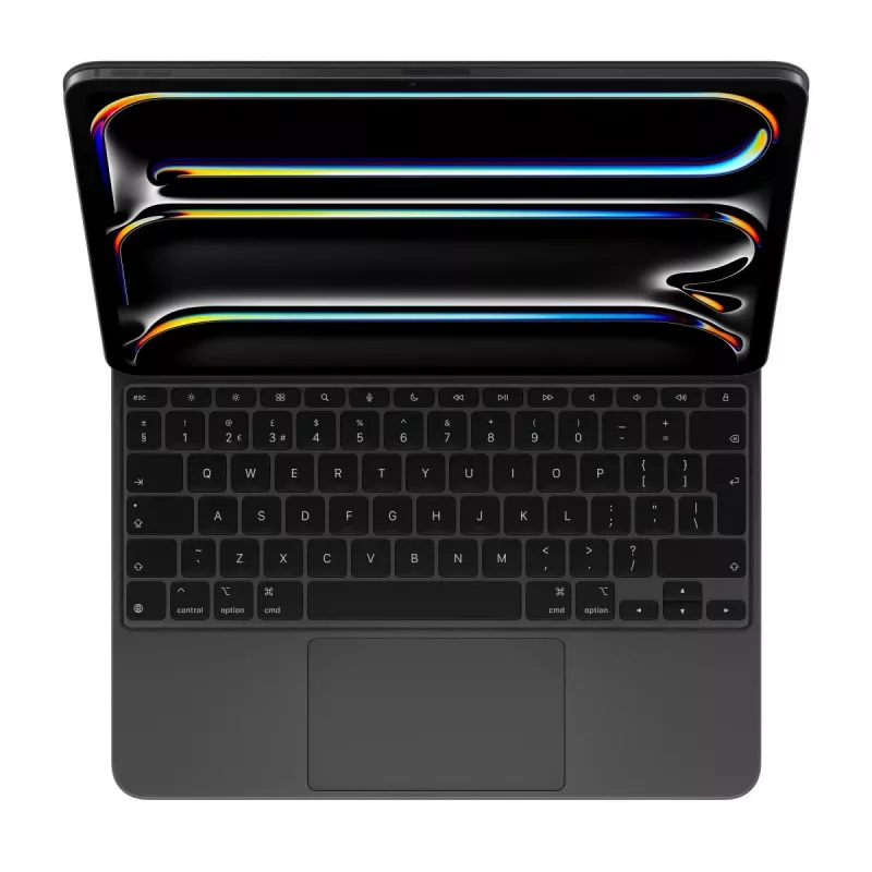 APPLE Magic klaviatūra iPad Pro 13 colių (M4) - Juoda - Britų anglų