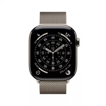 APPLE Watch Series 11 GPS + Cellular 46mm natūralus titano korpusas su natūralia Milano kilpa M/L