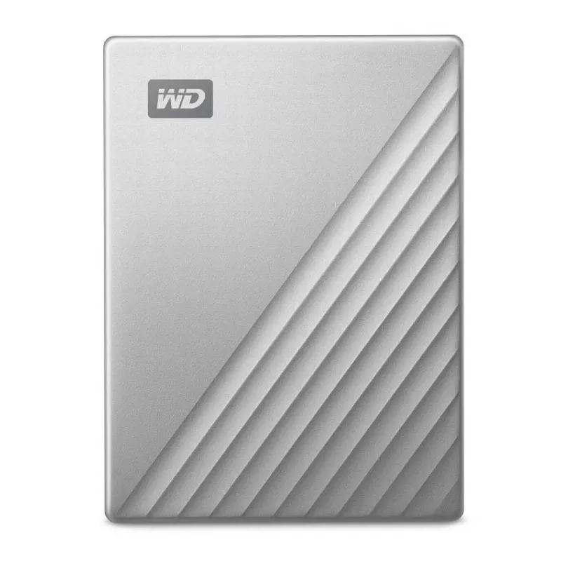 WESTERN DIGITAL kietasis diskas - MY PASSPORT ULTRA - 1 TB - USB-C 3.2 Gen 1 - sidabrinis