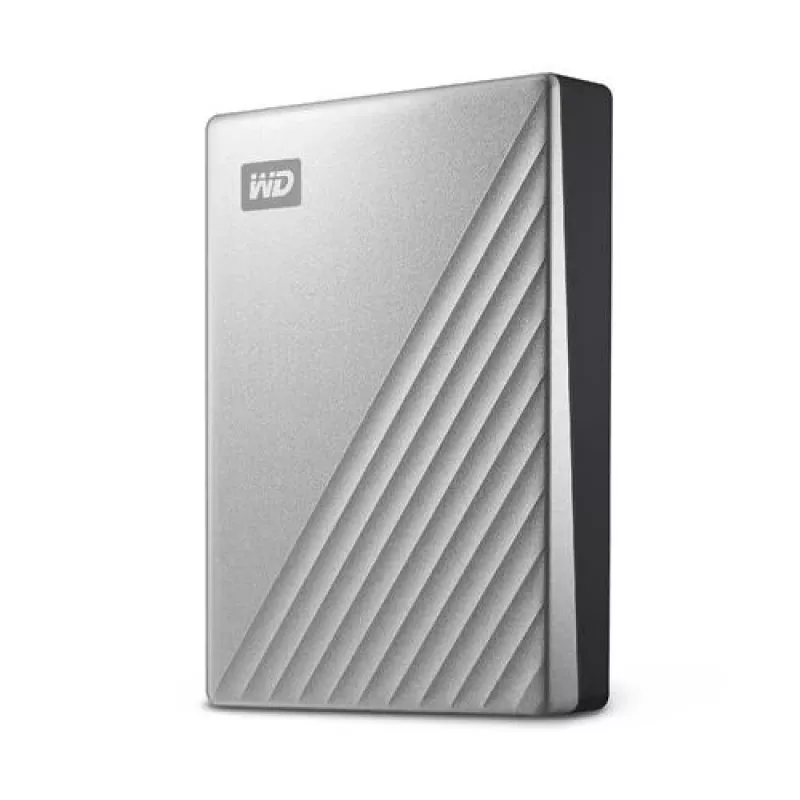 WESTERN DIGITAL kietasis diskas - MY PASSPORT ULTRA - 1 TB - USB-C 3.2 Gen 1 - sidabrinis