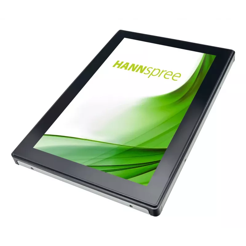 Hannspree Open Frame HO 105 HTB Skaitmeninės reklamos plokščiasis ekranas 25,6 cm (10,1 colio) LCD 350 cd/m² HD Juodas Liečiamas
