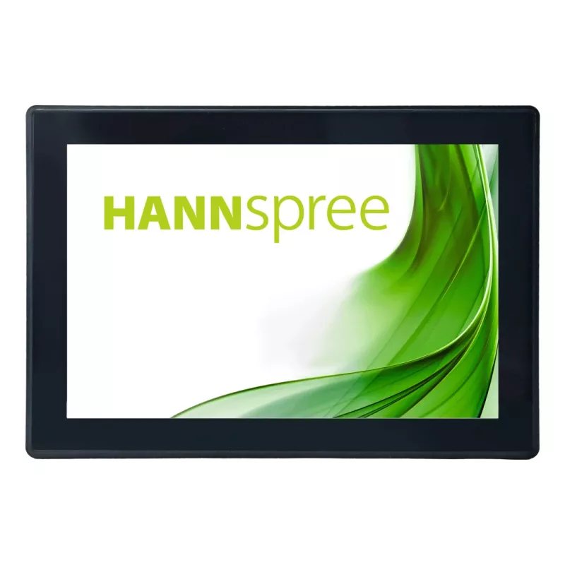 Hannspree Open Frame HO 105 HTB Skaitmeninės reklamos plokščiasis ekranas 25,6 cm (10,1 colio) LCD 350 cd/m² HD Juodas Liečiamas