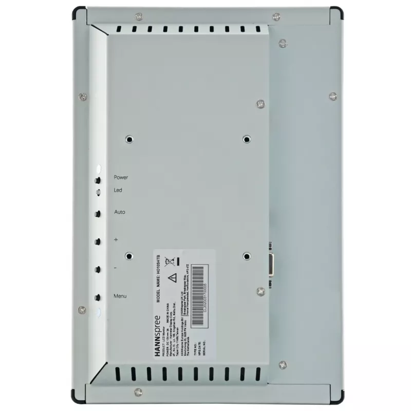 Hannspree Open Frame HO 105 HTB Skaitmeninės reklamos plokščiasis ekranas 25,6 cm (10,1 colio) LCD 350 cd/m² HD Juodas Liečiamas