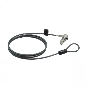 HP Essential Nano Combination kabelis Lock, 1,83 m, Kombinacinė spyna, Nerūdijantis plienas