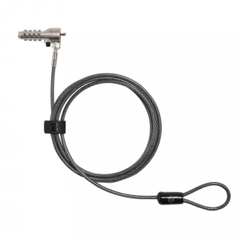 HP Essential Nano Combination kabelis Lock, 1,83 m, Kombinacinė spyna, Nerūdijantis plienas