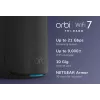 NETGEAR Orbi 870 Tri-band (2.4 GHz / 5 GHz / 6 GHz) Wi-Fi 7 (802.11be) juodas 4 vidinės antenos