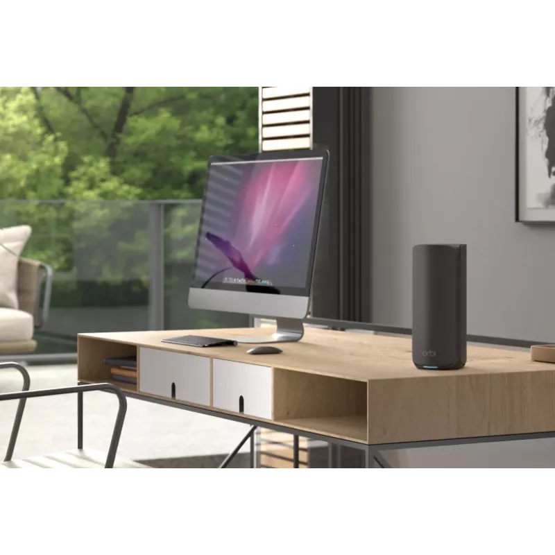 NETGEAR Orbi 870 Tri-band (2.4 GHz / 5 GHz / 6 GHz) Wi-Fi 7 (802.11be) juodas 4 vidinės antenos