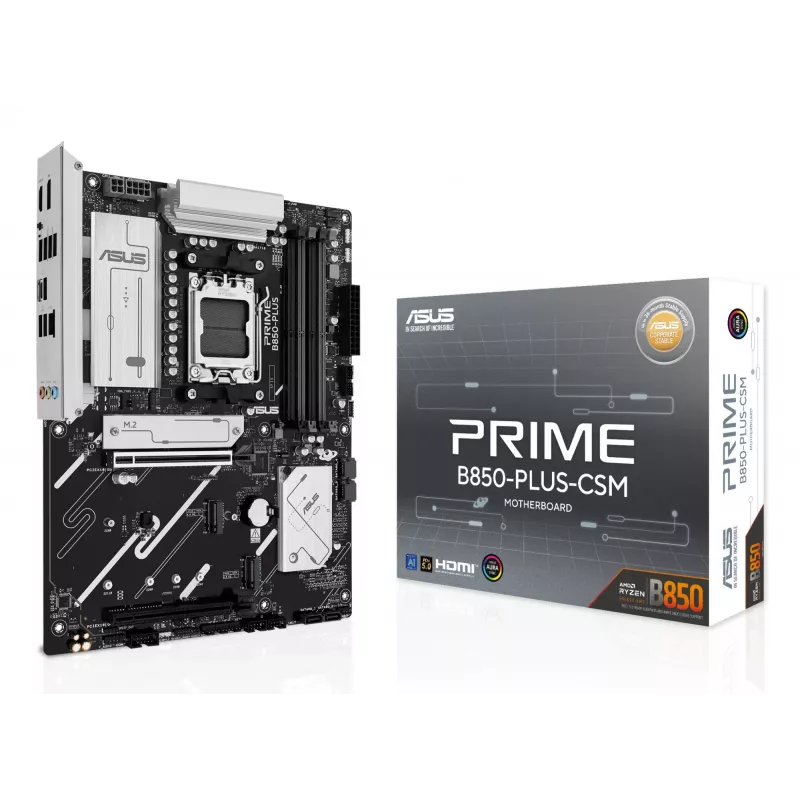 Motininė plokštė ASUS PRIME B850-PLUS-CSM AMD B850 Socket AM5 ATX